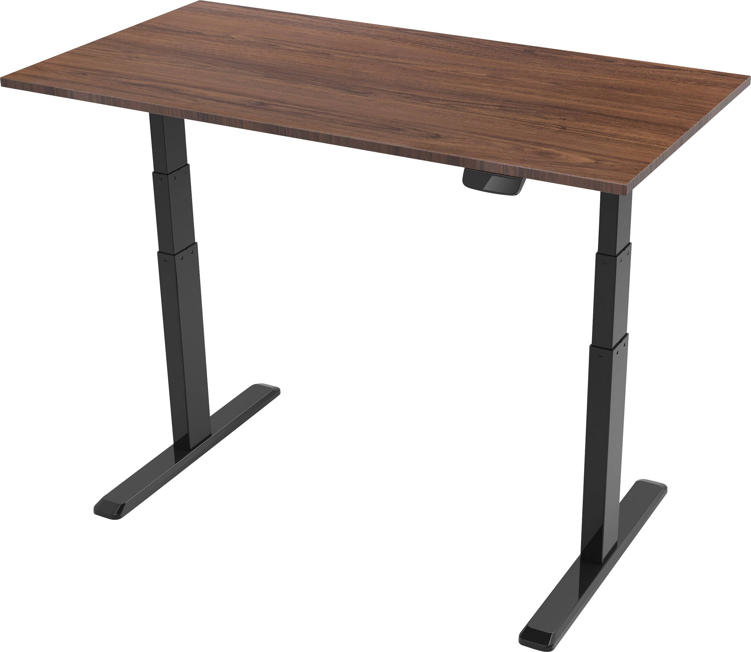 LogiLink Sitz-/Steh-Schreibtischgestell elektrisch höhenverstellbar Höhen-Bereich: 620 bis 1280 mm Schwarz EO0001 EO0001