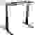 LogiLink Sitz-/Steh-Schreibtischgestell elektrisch höhenverstellbar Höhen-Bereich: 620 bis 1280mm Schwarz EO0001