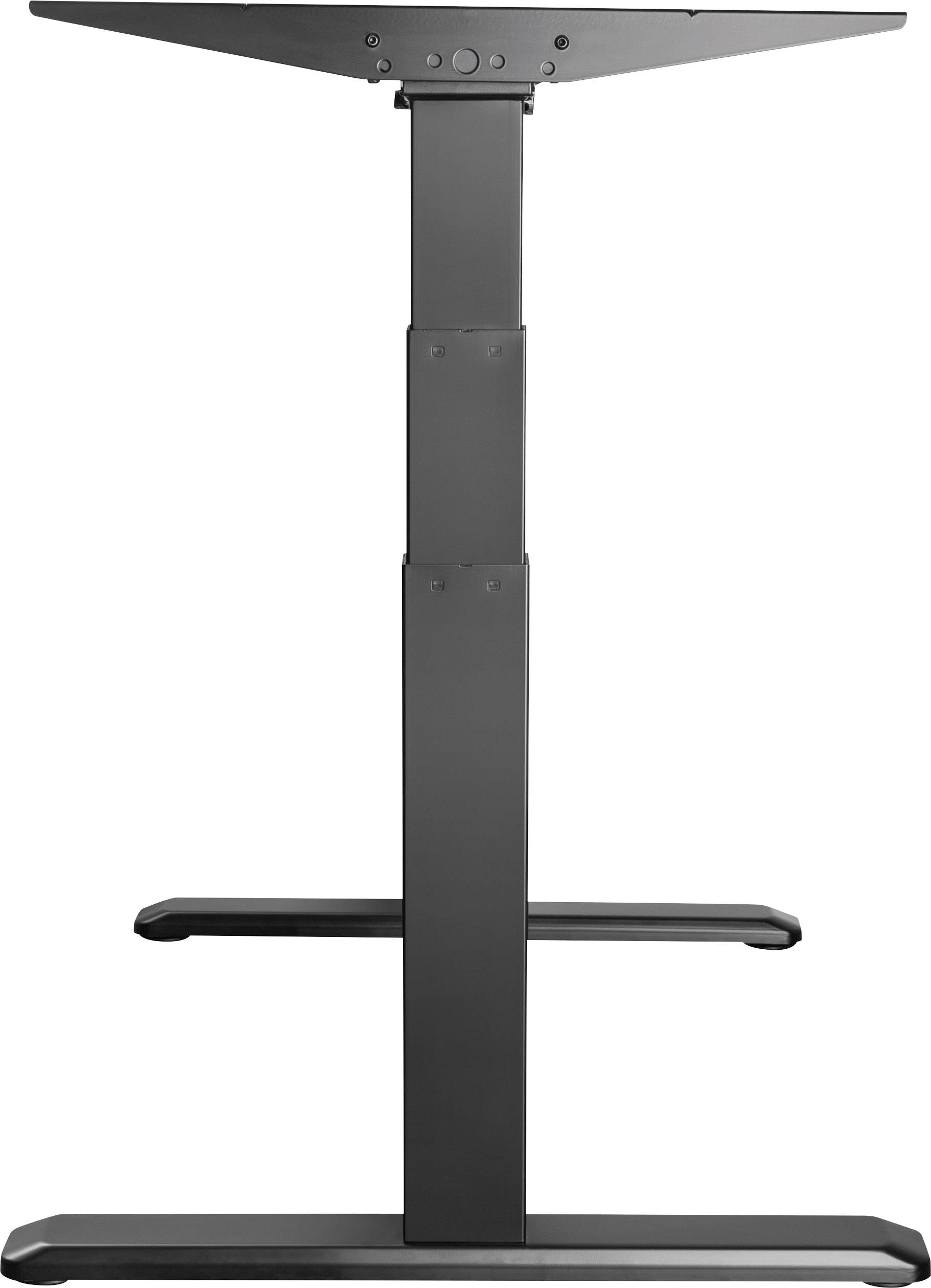 LogiLink Sitz-/Steh-Schreibtischgestell elektrisch höhenverstellbar Höhen-Bereich: 620 bis 1280 mm Schwarz EO0001 EO0001