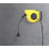 Renkforce RF-3349118 Wandkabeltrommel 9.00m Schwarz Schutzkontakt-Winkelstecker Renkforce RF-3349118 Wandkabeltrommel 9.00m Schwarz Schutzkontakt-Winkelstecker