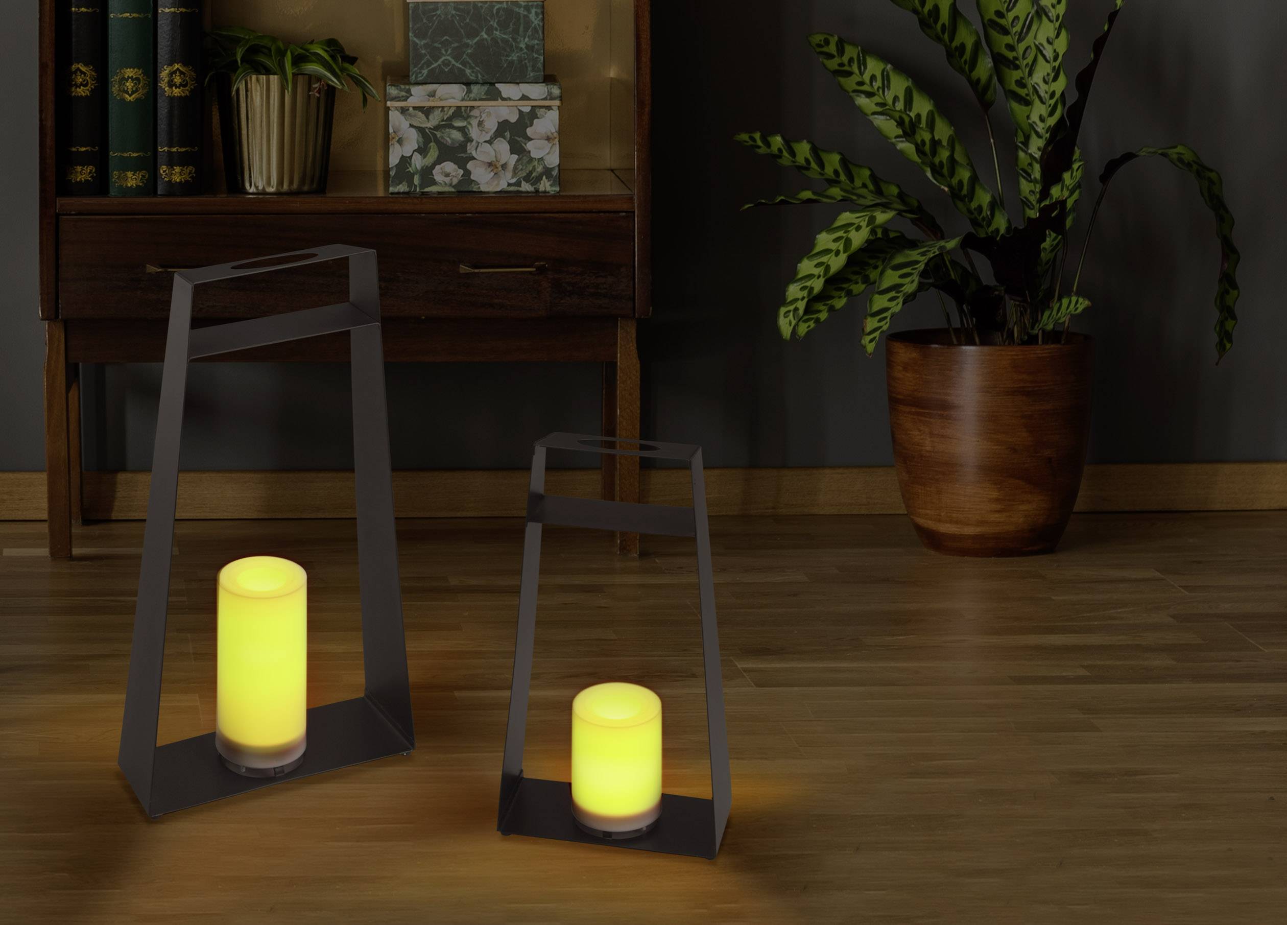 Polarlite Iron 350 PL-8372820 Dekoleuchte   LED   Bernstein Dunkelbraun