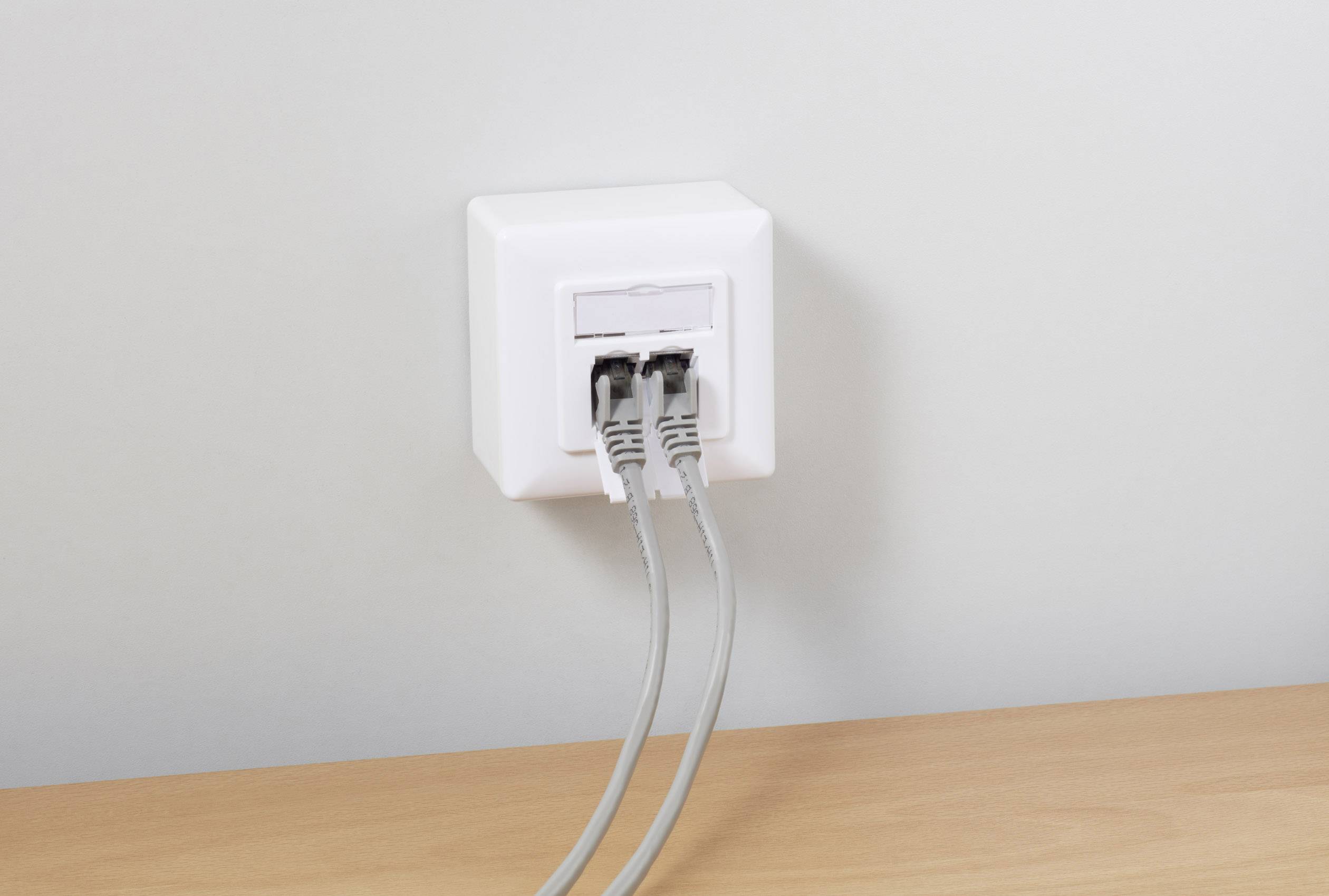 Renkforce NDR-9010 Aufputzrahmen 1-fach Reinweiß