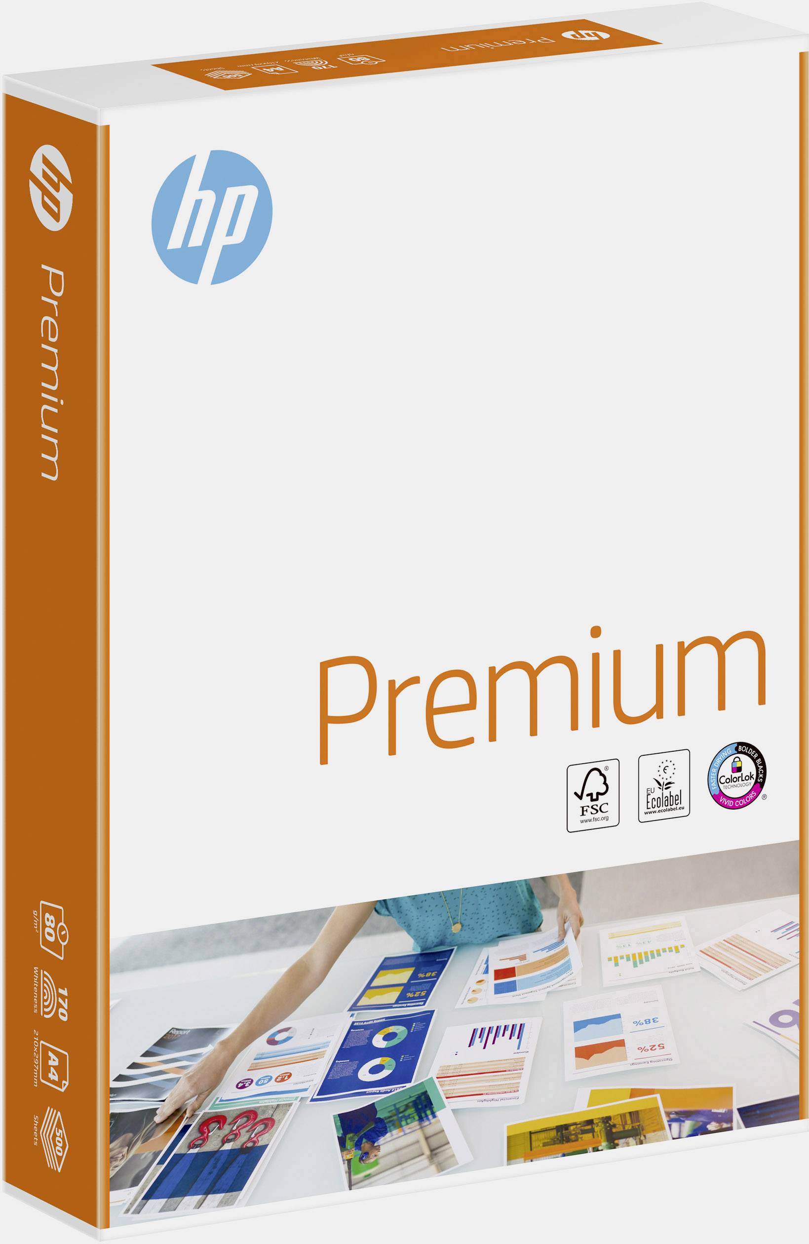 HP Premium CHP850 Universal Druckerpapier DIN A4 80 g/m² 500 Blatt Weiß
