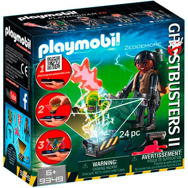 Playmobil Geisterjäger Winston Zeddemore 9349 Playmobil Geisterjäger Winston Zeddemore 9349