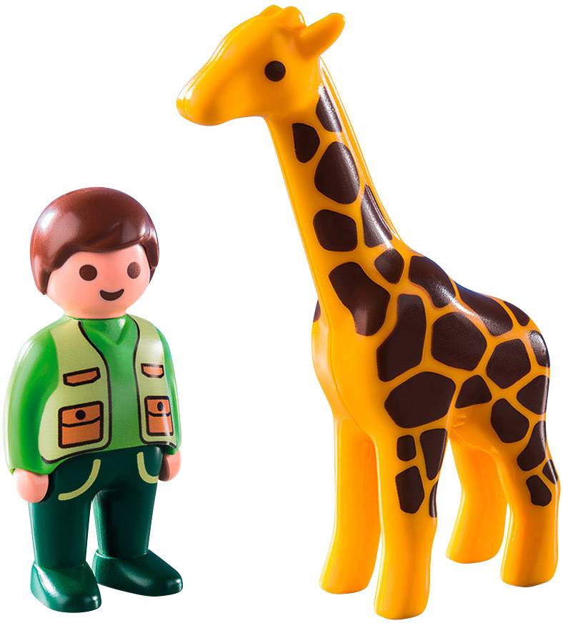 Playmobil Tierpfleger mit Giraffe 9380