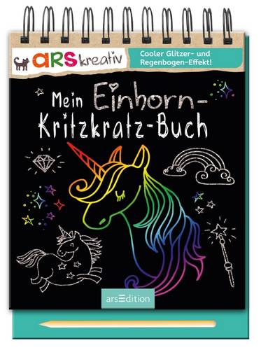 Image of Mein Einhorn-Kritzkratz-Buch 132356 1St.