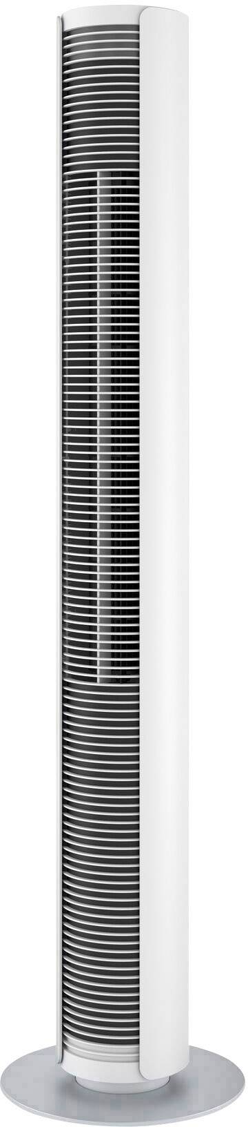 Stadler Form Peter weiß Turmventilator 60 W (Ø x H) 24 cm x 1090 mm Weiß, Silber Oszillierend, Timer, mit Fernbedienung, LED-Display