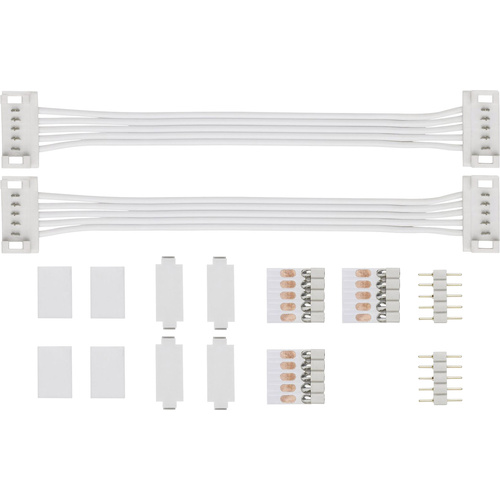 Paulmann 70919 Set d'adaptateurs 144 W (max) Longueur de câble: 10.00 cm 24 V plastique (L x l x H) 100 x 19 x 7 mm 1 pc(s)