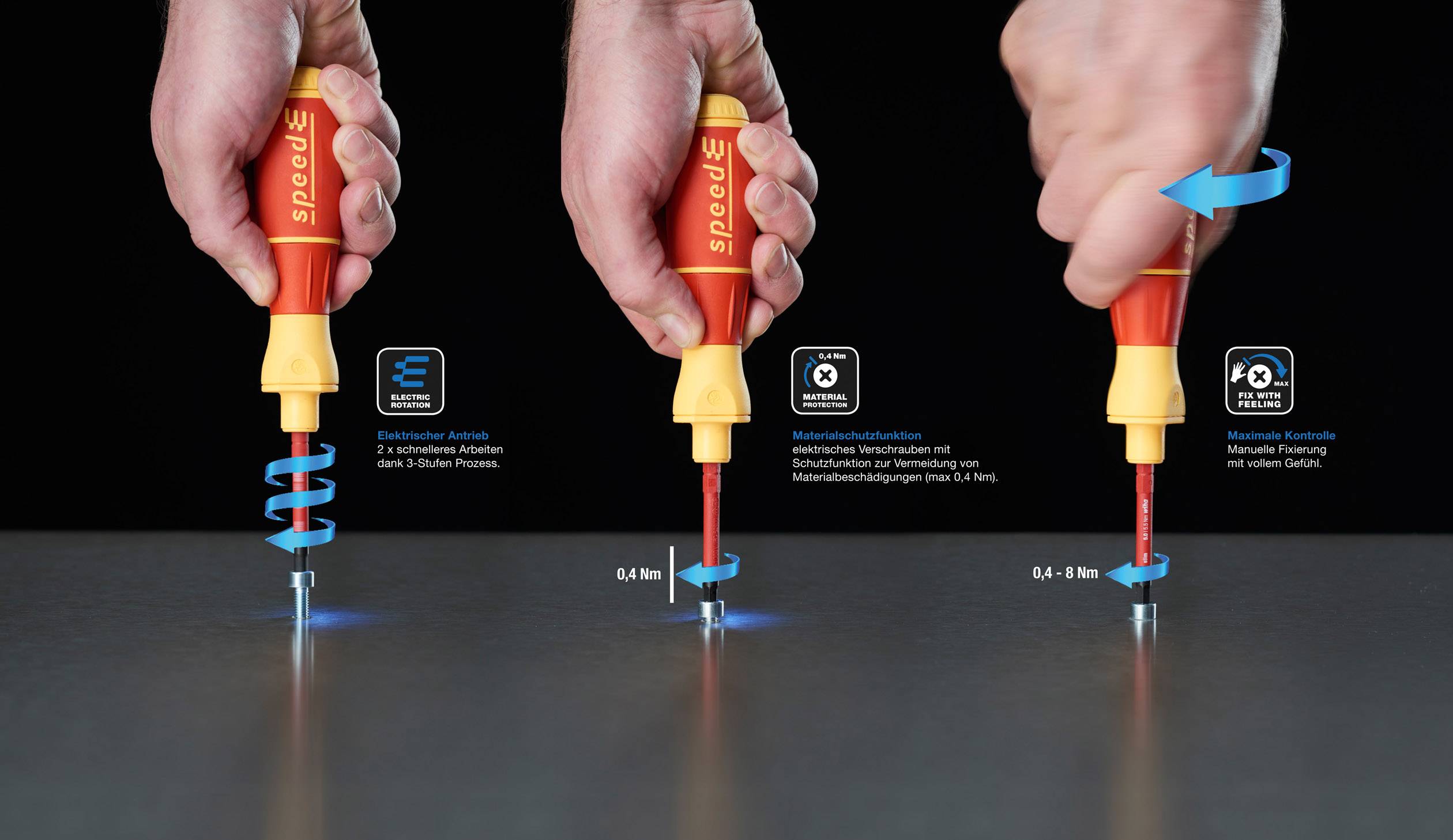 Wiha speedE Set 1 VDE E-Schraubendreher