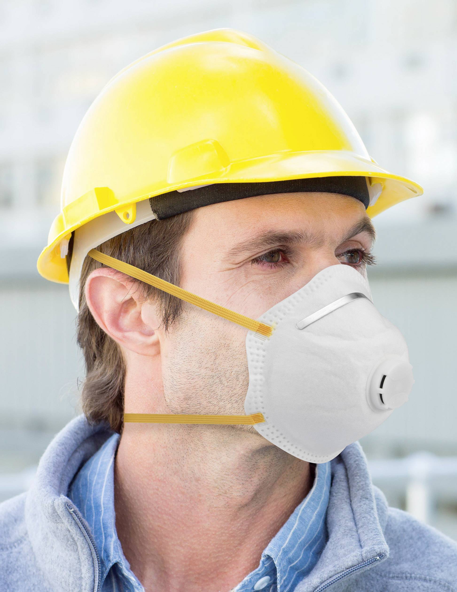 GIME 2575497 Feinstaubmaske mit Ventil FFP1 10 St. EN 149:2001 + A1:2009 DIN 149:2001 + A1:2009