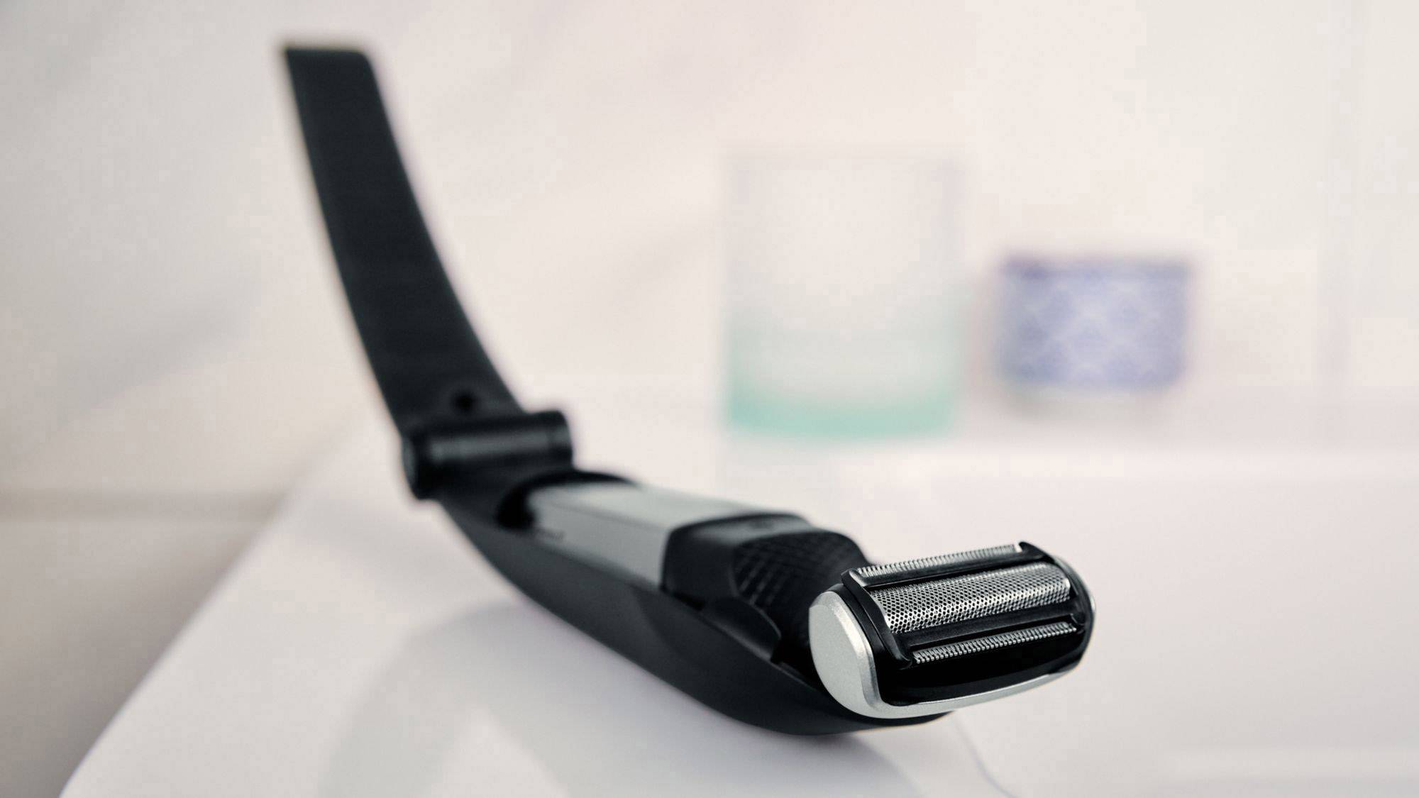 Philips Bodycare BG5020/15 Körperhaartrimmer abwaschbar Silber, Schwarz