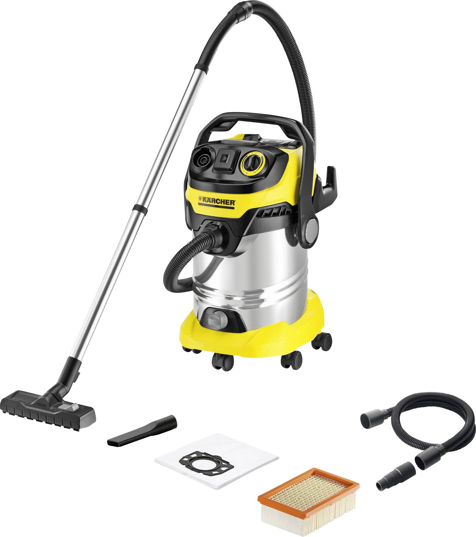 Kärcher Home & Garden WD 6 P Premium 1.348-271.0 Nass-/Trockensauger 1300 W 30 l halbautomatische Filterreinigung