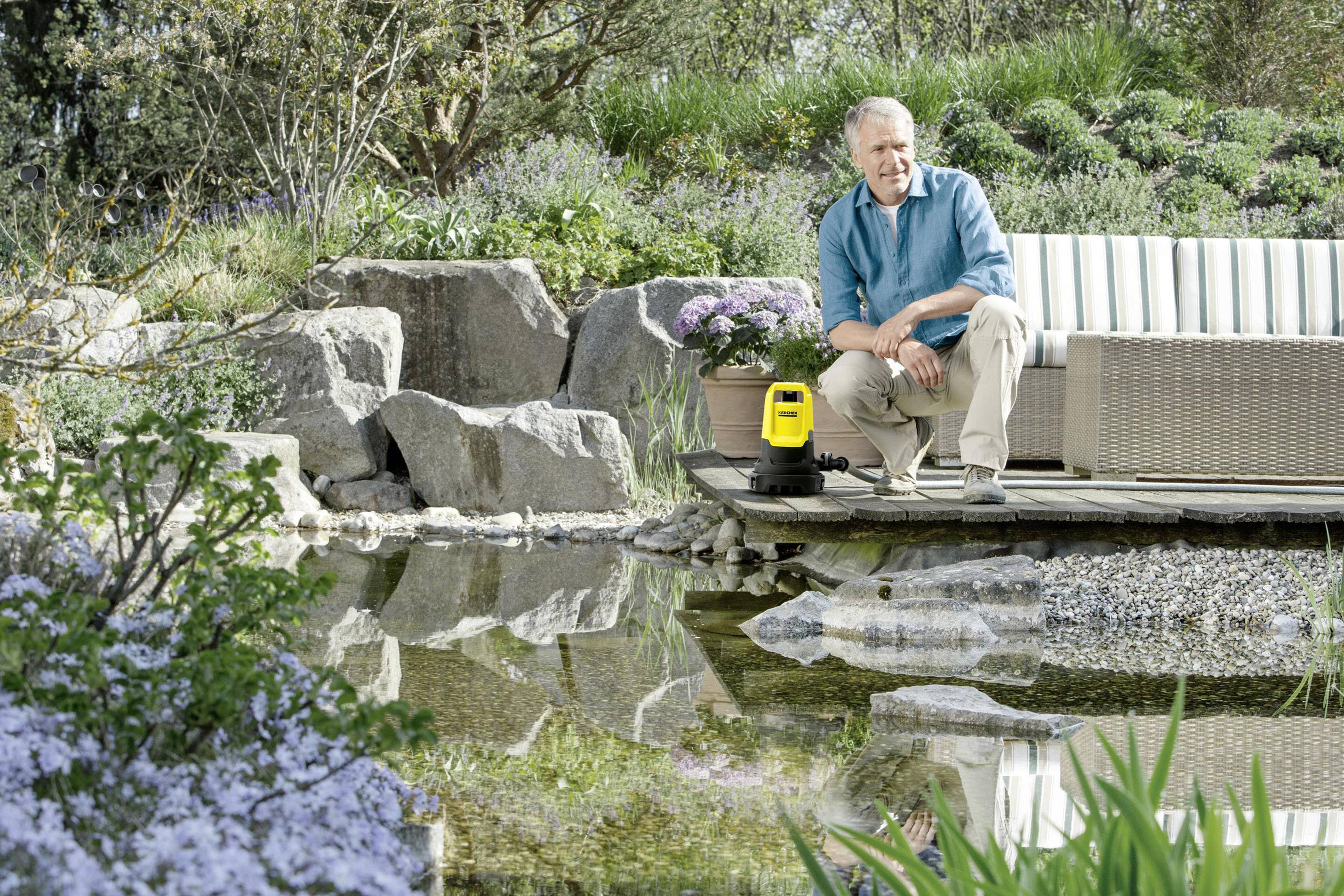 Kärcher SP 5 Dual 1.645-580.0 Schmutzwasser-Tauchpumpe mehrstufig, mit Schutzkontaktstecker 9500 l/h 7m