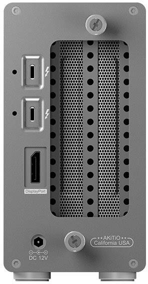 Akitio Node Lite M.2-Festplatten-Gehäuse Thunderbolt 3, DisplayPort