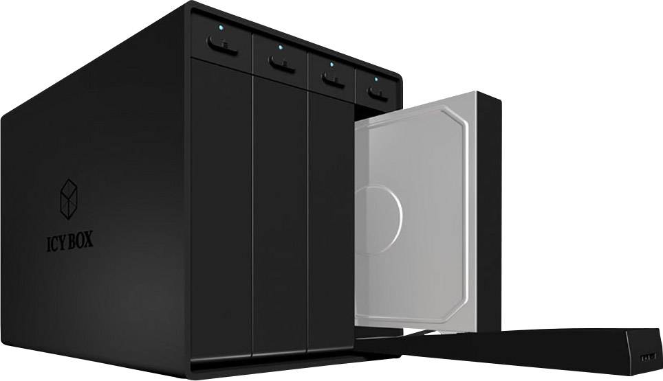 ICY BOX IB-3664SU3 8.9 cm (3.5 Zoll) Festplattengehäuse 3.5 Zoll USB 3.2 Gen 1 (USB 3.0), eSATA