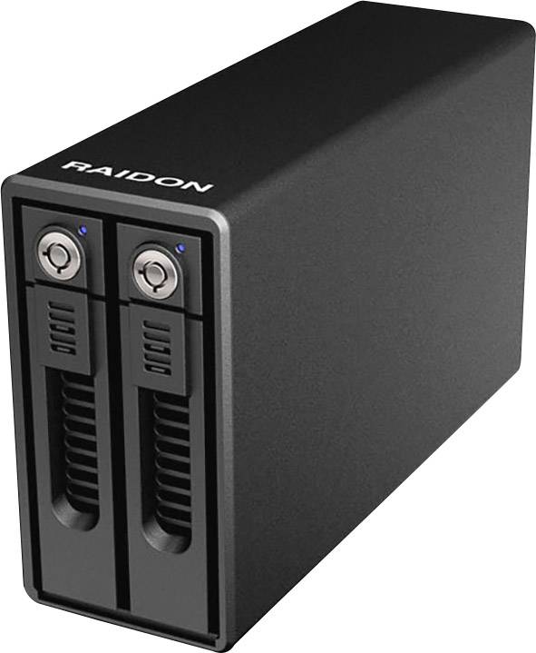 RAIDON GR3660-B3 8.9cm (3.5 Zoll) Festplattengehäuse 3.5 Zoll USB 3.2 Gen 1 (USB 3.0)
