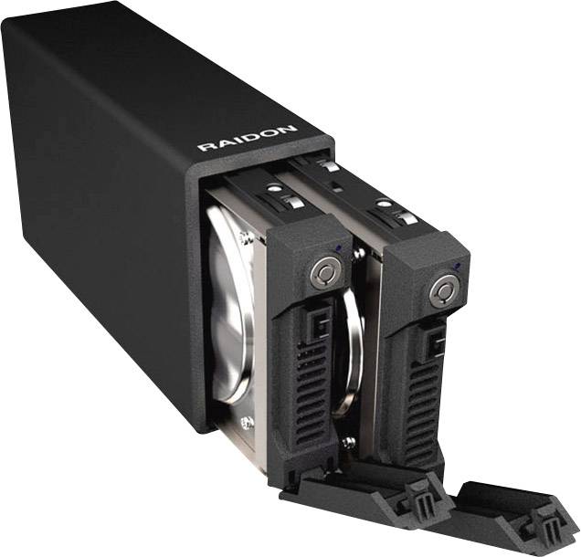 RAIDON GR3660-B3 8.9cm (3.5 Zoll) Festplattengehäuse 3.5 Zoll USB 3.2 Gen 1 (USB 3.0)