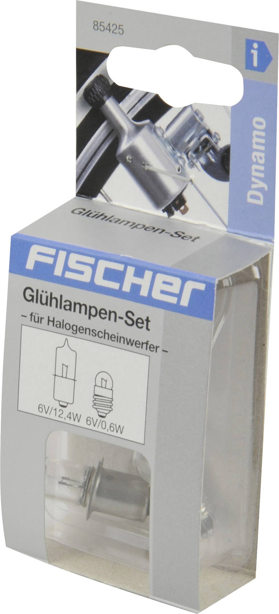 FISCHER FAHRRAD Fahrrad-Glühlampenset 85425 Glühlampe Weiß