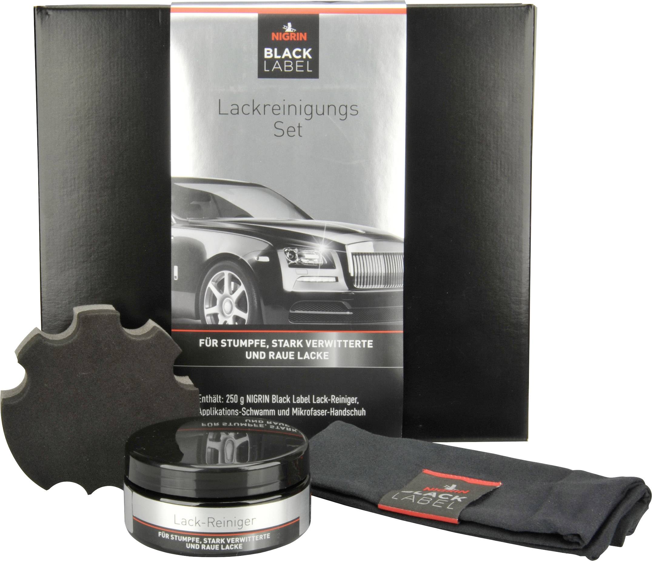 NIGRIN Black Label 72054 Lackreiniger 1 Set