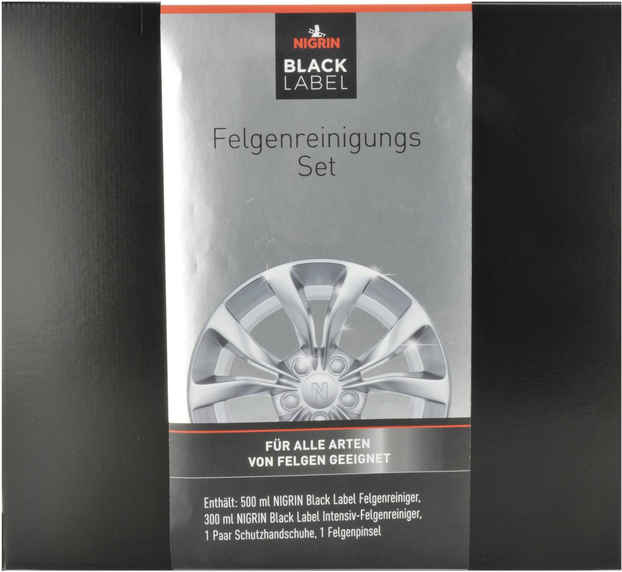 NIGRIN Black Label 72060 Felgenreiniger 1 Set