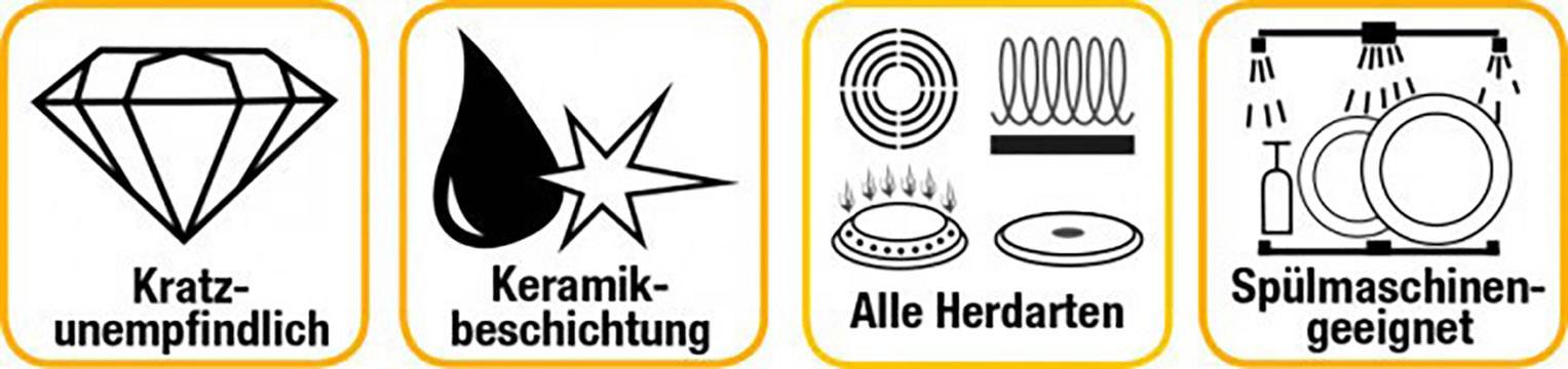 BRATmaxx Keramik-Pfannen 2-tlg. 05296