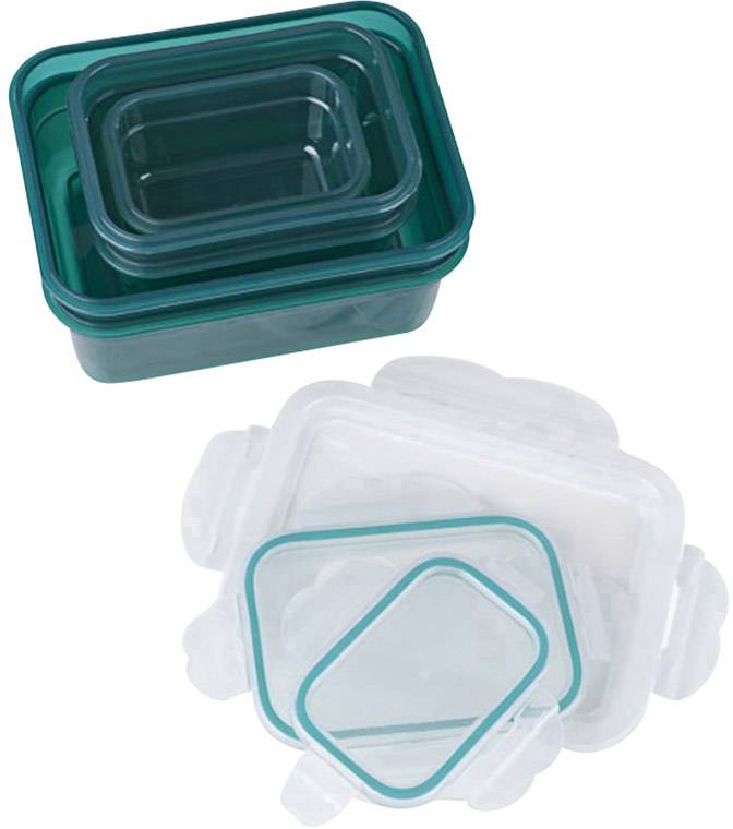 GourmetMaxx Frischhaltedosen Klick-it 5-tlg