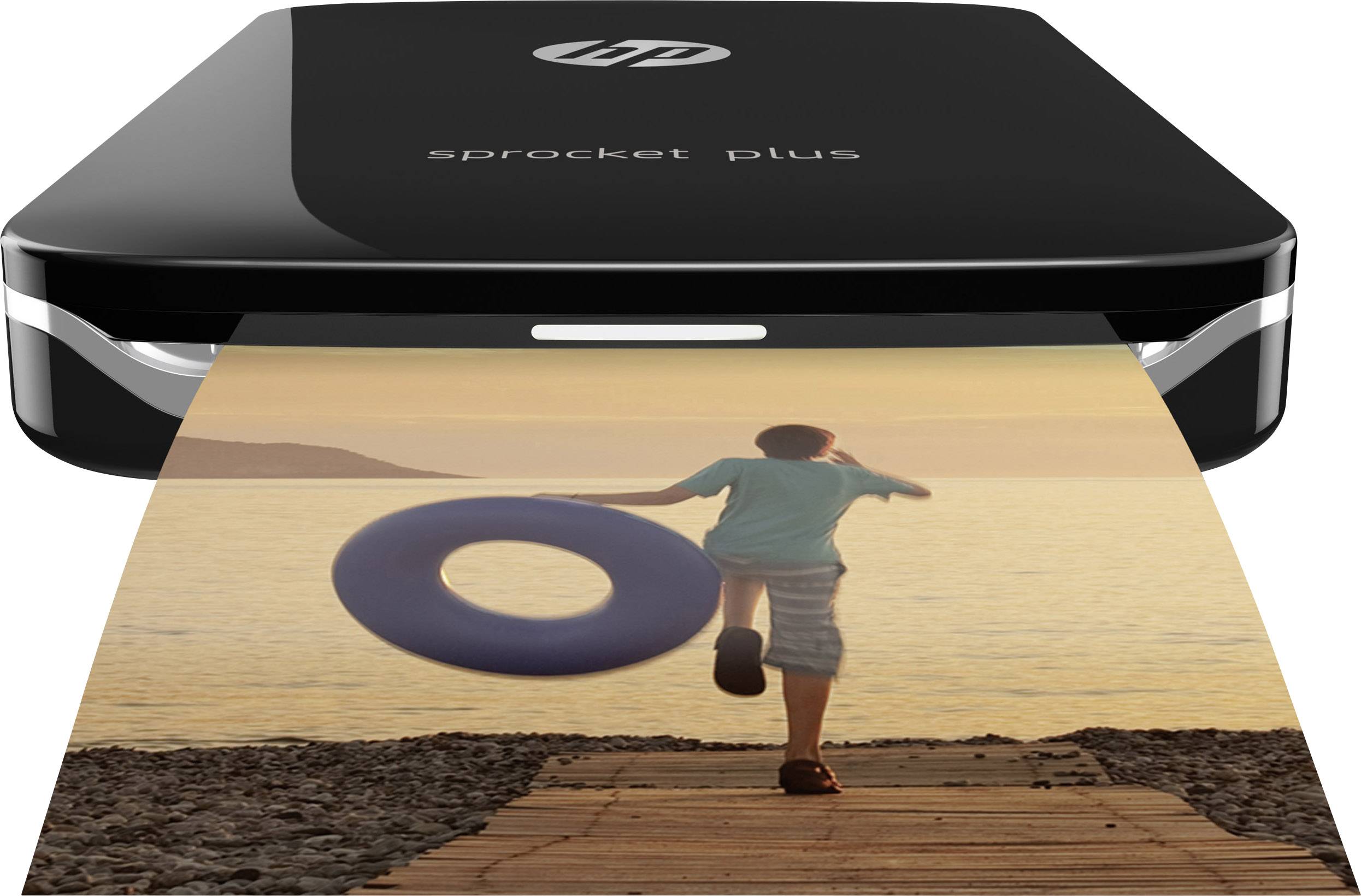 HP Sprocket Plus Black Fotodrucker Druck-Auflösung: 313 x 400 dpi Papierformat (max.): 58 x 87mm