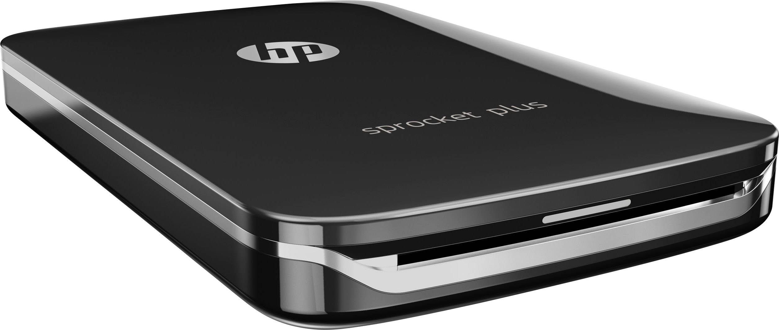 HP Sprocket Plus Black Fotodrucker Druck-Auflösung: 313 x 400 dpi Papierformat (max.): 58 x 87mm