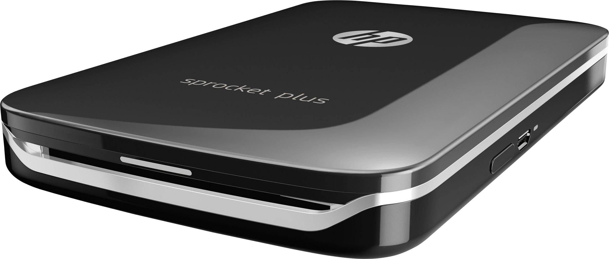 HP Sprocket Plus Black Fotodrucker Druck-Auflösung: 313 x 400 dpi Papierformat (max.): 58 x 87mm