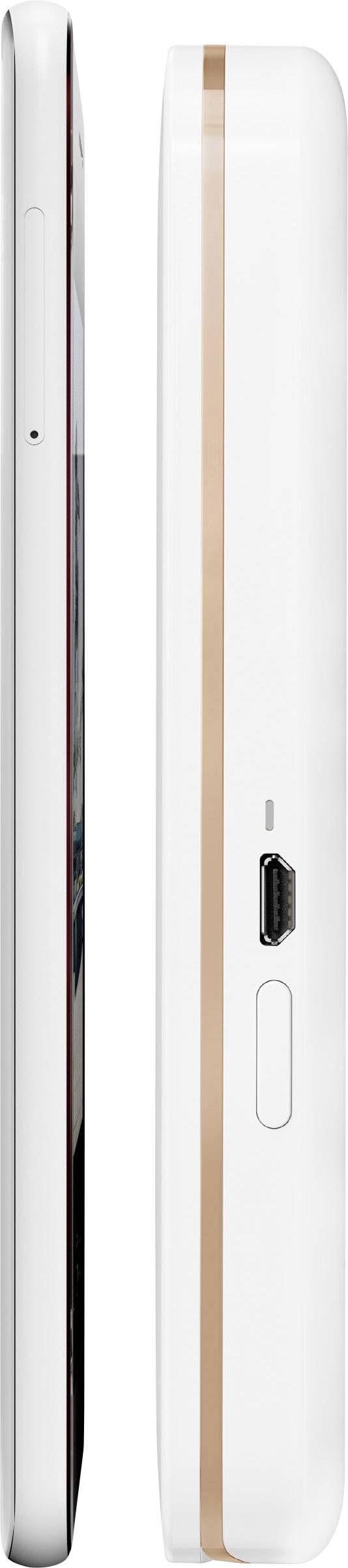 HP Sprocket Plus White Fotodrucker Druck-Auflösung: 313 x 400 dpi Papierformat (max.): 58 x 87mm