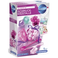 Clementoni 59062.9 Galileo - Schmuckkristalle Chemie, Kristalle Experimentier-Set ab 8 Jahre Clementoni 59062.9 Galileo - Schmuckkristalle Chemie, Kristalle Experimentier-Set ab 8 Jahre