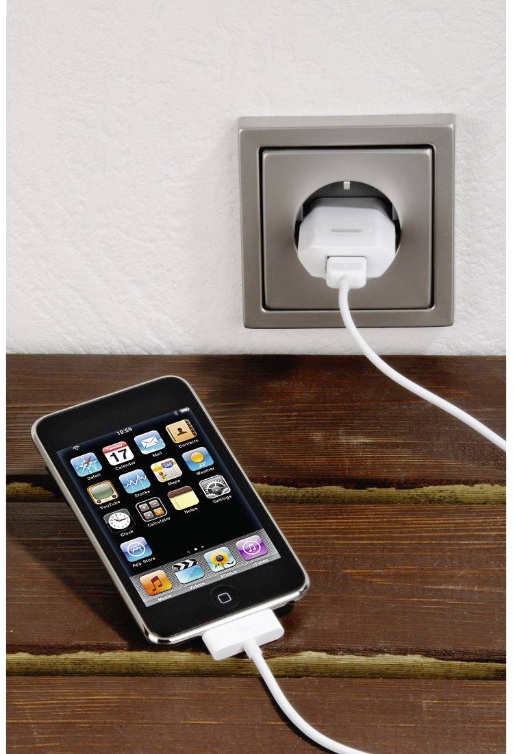 Hama charger 1.2 183262 USB-Ladegerät Steckdose Ausgangsstrom (max.) 1200mA 1 x USB