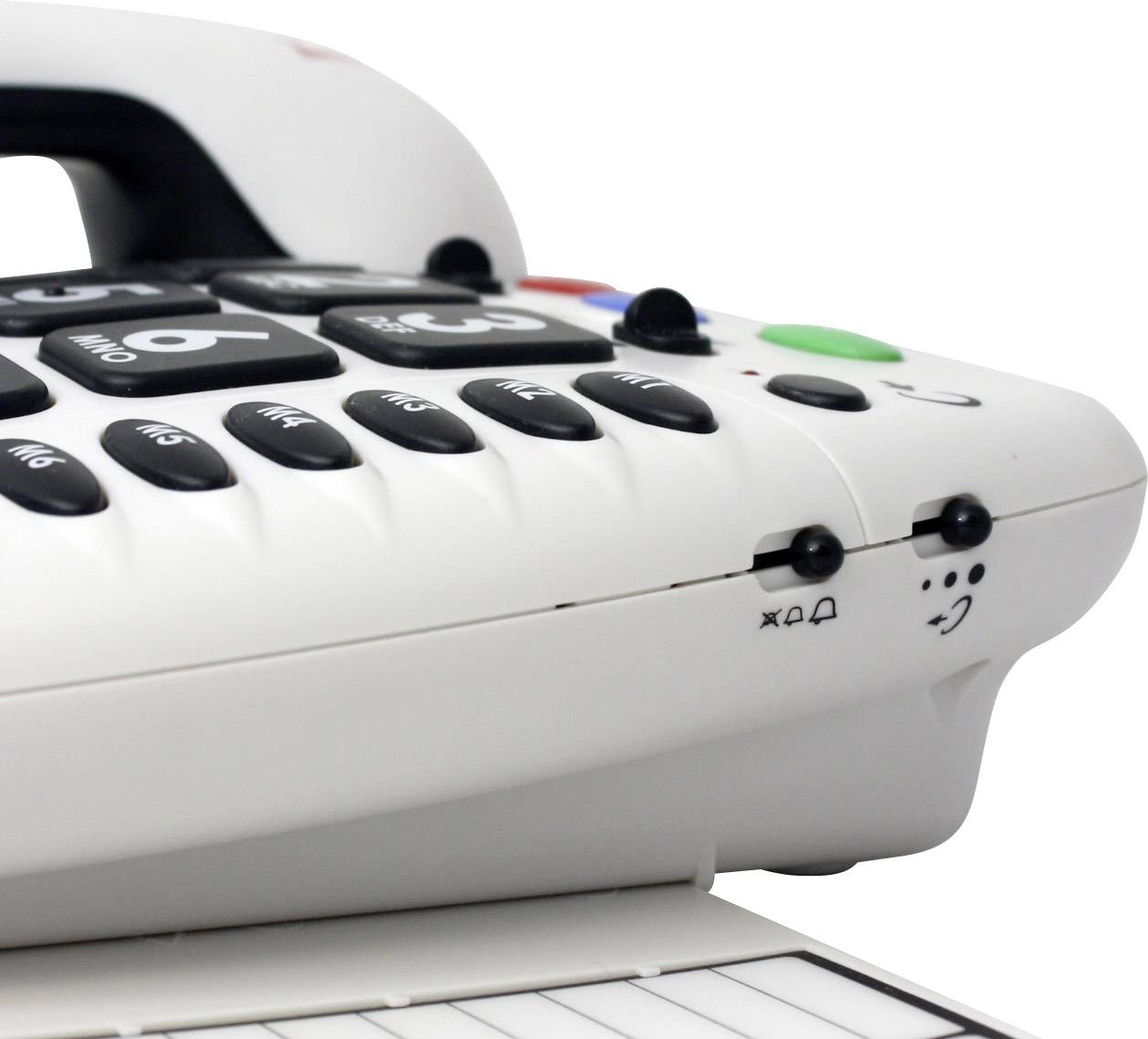 Geemarc CL100 Schnurgebundenes Telefon mit grossen Tasten - 30dB