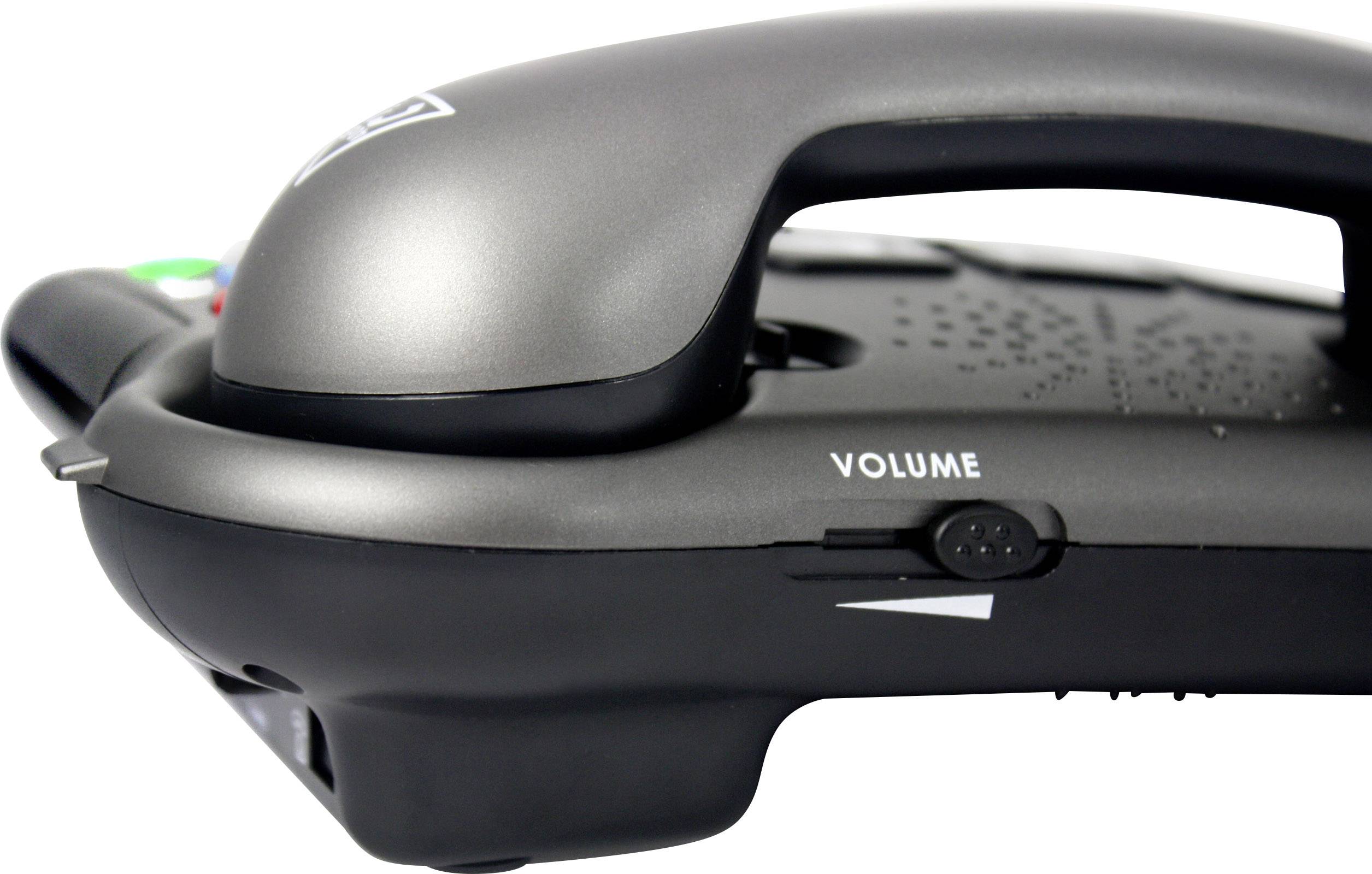 Geemarc AMPLIPOWER 40 Schnurgebundenes Seniorentelefon Anthrazit