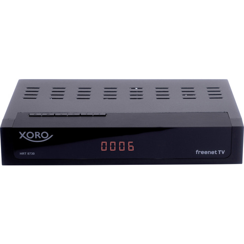 Xoro HRT 8730 Hybrid DVB-T/T2/C Kombo-Receiver Aufnahmefunktion, Deutscher DVB-T2 Standard (H.265)