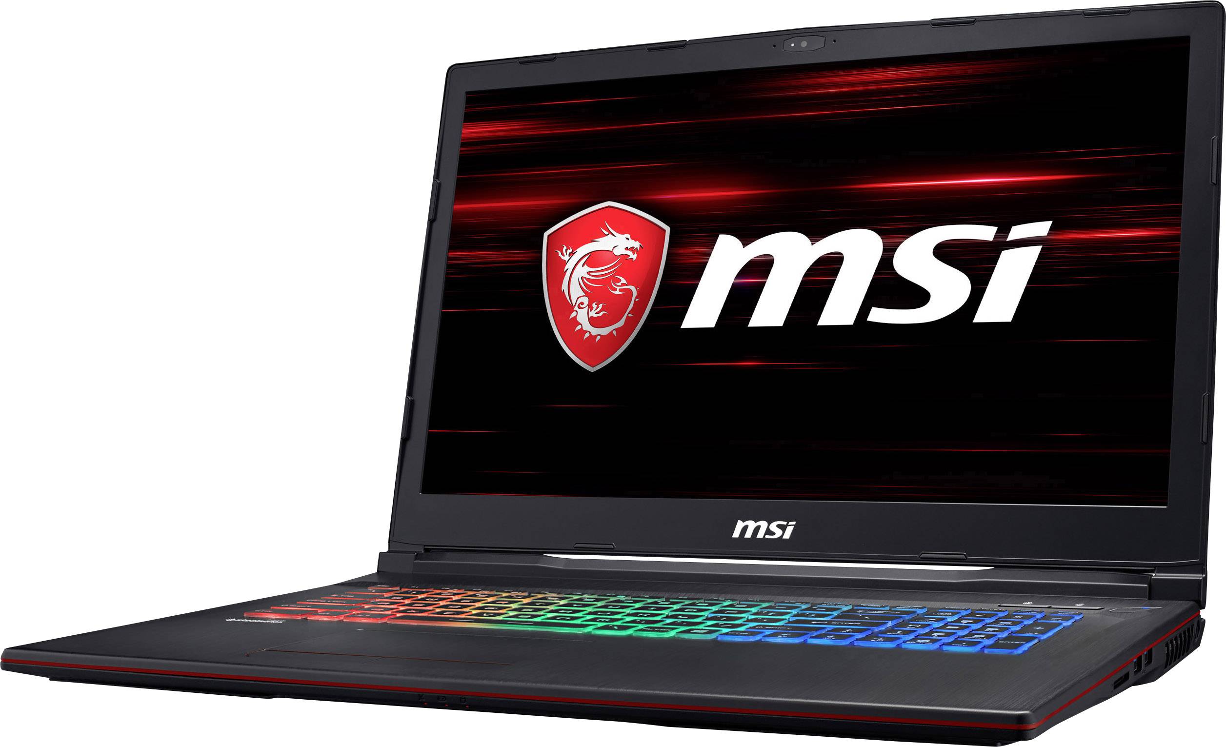 MSI Gaming GP73 8RD-056DE Leopard GP73 43.9cm (17.3 Zoll) Gaming Notebook Intel Core i7 16GB DDR4-RAM 1024GB HDD 256GB SSD Nvidia