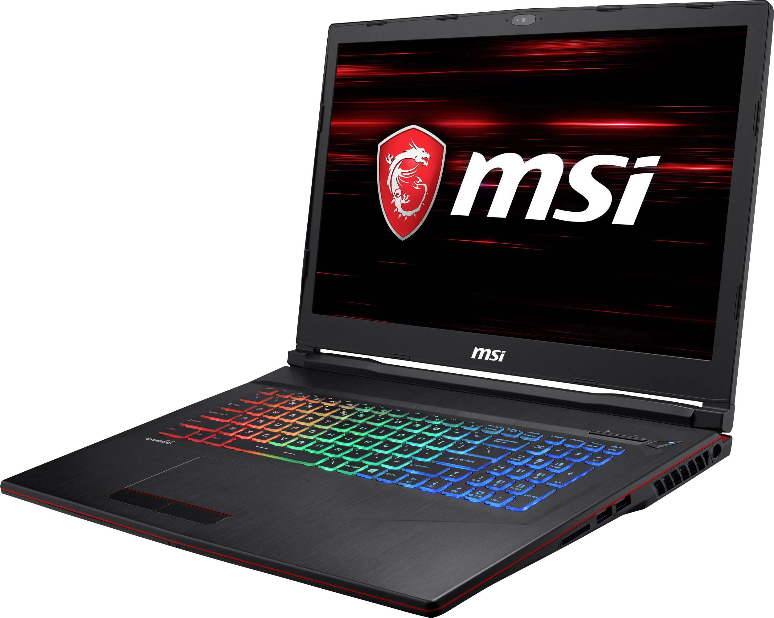 MSI Gaming GP73 8RD-056DE Leopard GP73 43.9cm (17.3 Zoll) Gaming Notebook Intel Core i7 16GB DDR4-RAM 1024GB HDD 256GB SSD Nvidia