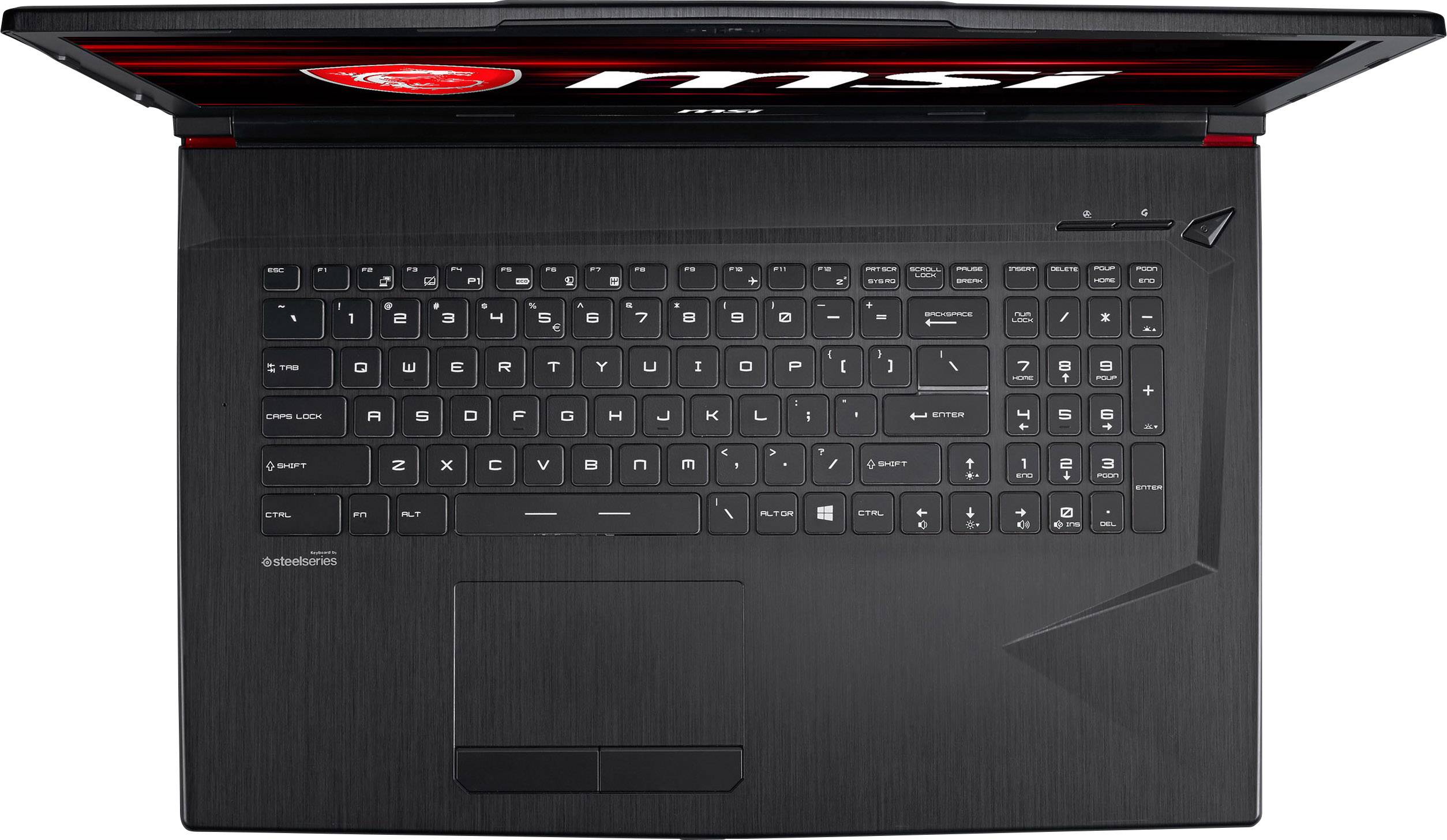 MSI Gaming GP73 8RD-056DE Leopard GP73 43.9cm (17.3 Zoll) Gaming Notebook Intel Core i7 16GB DDR4-RAM 1024GB HDD 256GB SSD Nvidia