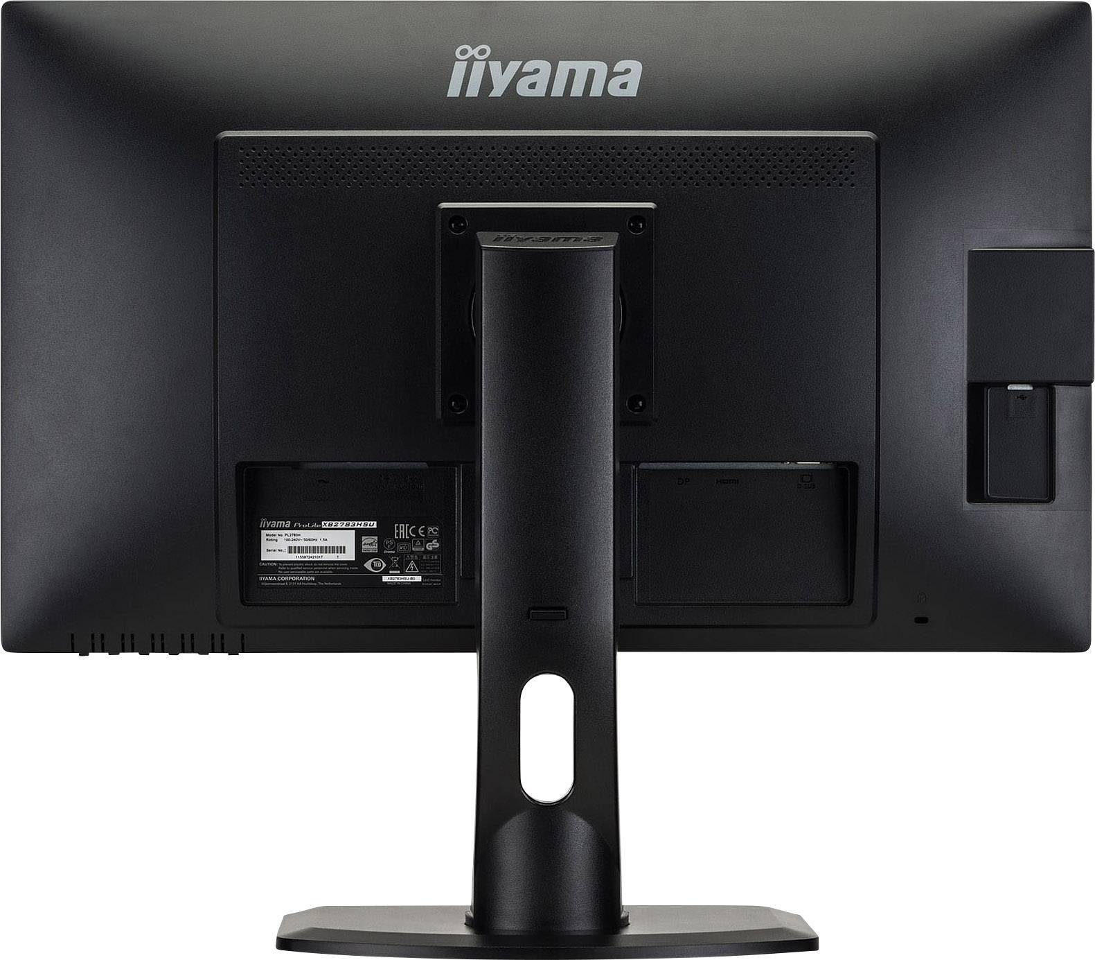 Iiyama ProLite XB2783HSU LED-Monitor 68.6cm (27 Zoll) EEK F (A - G) 1920 x 1080 Pixel Full HD 4 ms HDMI®, DisplayPort, VGA, USB