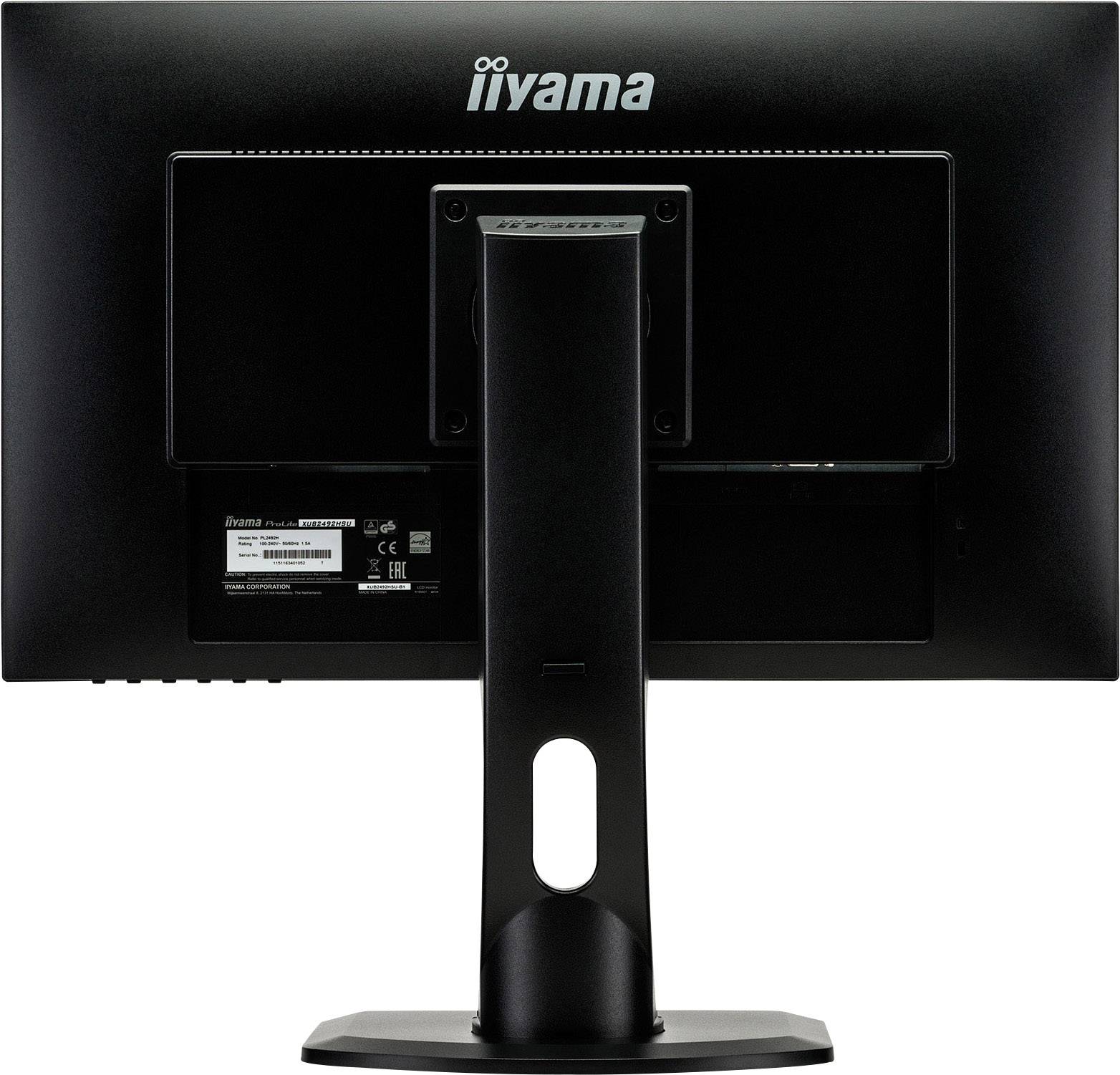 Iiyama ProLite XUB2492HSU LED-Monitor 60.5cm (23.8 Zoll) EEK E (A - G) 1920 x 1080 Pixel Full HD 4 ms HDMI®, DisplayPort, VGA