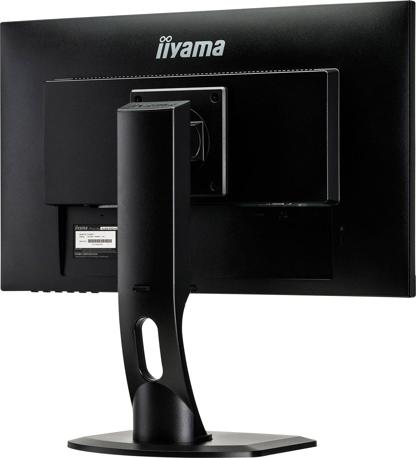 Iiyama ProLite XUB2492HSU LED-Monitor 60.5cm (23.8 Zoll) EEK E (A - G) 1920 x 1080 Pixel Full HD 4 ms HDMI®, DisplayPort, VGA