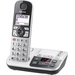 Panasonic KX-TGE520GS Schnurloses Seniorentelefon Anrufbeantworter Beleuchtetes Display Silber-Schwarz Panasonic KX-TGE520GS Schnurloses Seniorentelefon Anrufbeantworter Beleuchtetes Display Silber-Schwarz