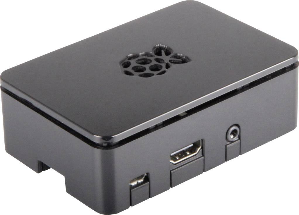 RS PRO 3B+ MFG Black SBC-Gehäuse Passend für (Entwicklungskits): Raspberry Pi Schwarz