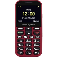Doro 366 Senioren-Handy mit Ladestation, SOS Taste Rot Doro 366 Senioren-Handy mit Ladestation, SOS Taste Rot
