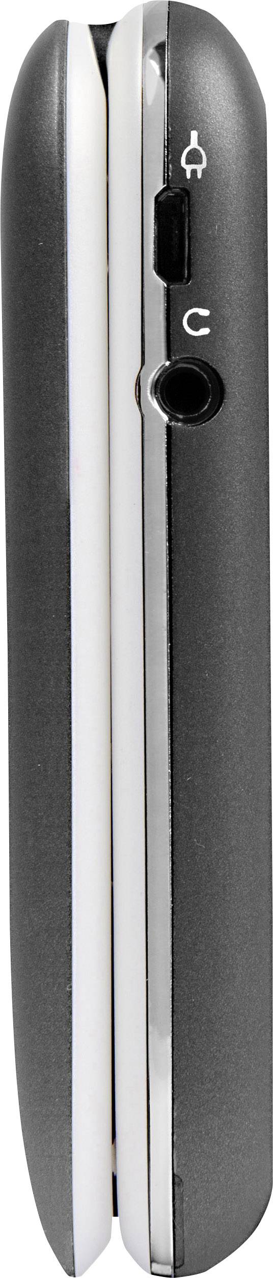 Doro PhoneEasy® 613 Senioren-Klapp-Handy mit Ladestation, SOS Taste Grau, Weiß