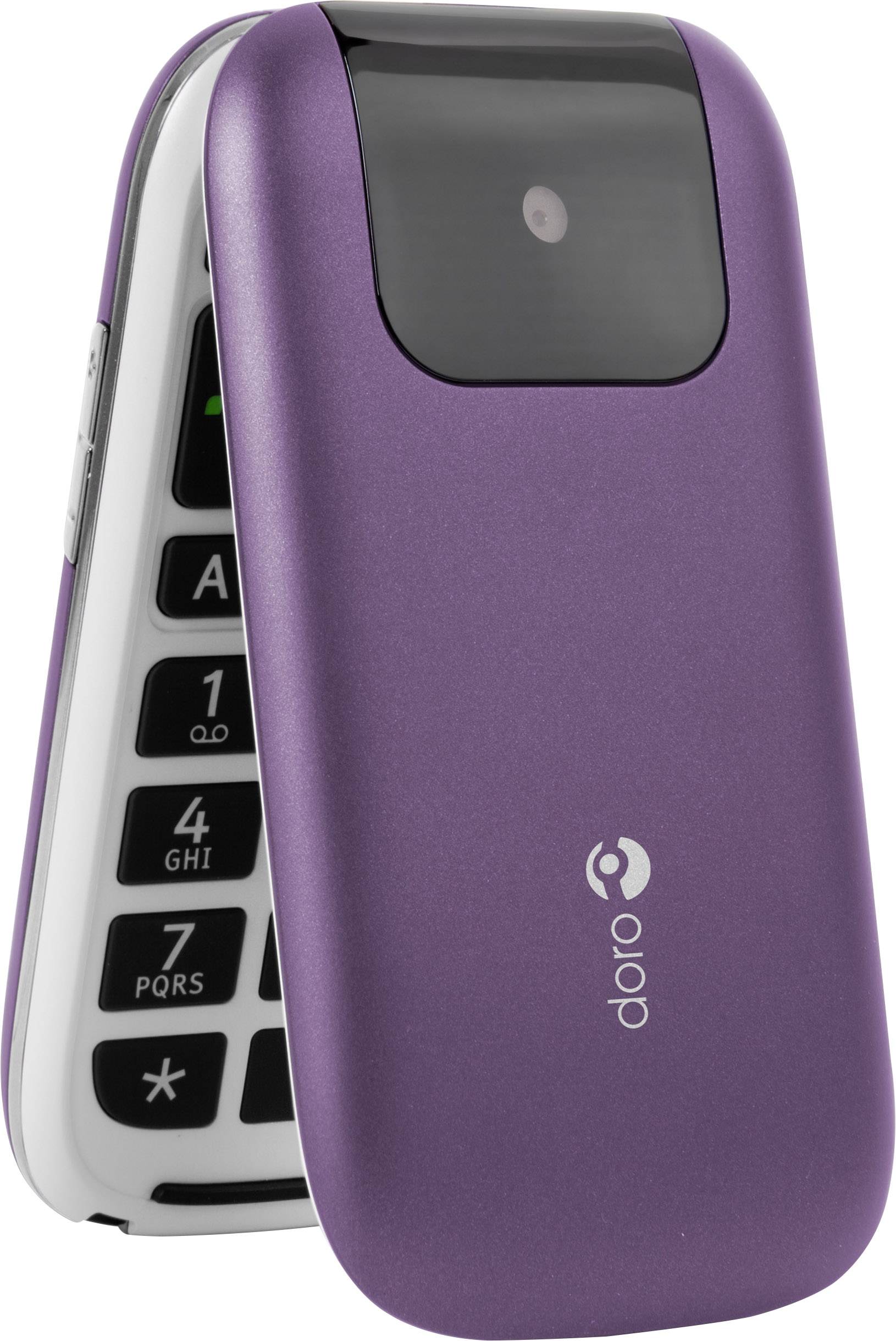 Doro PhoneEasy 613 (aubergine-weiß)