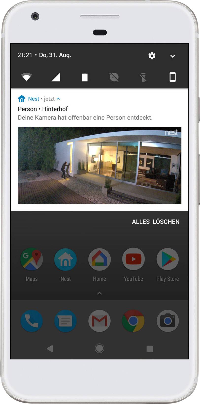 Nest NC4100EX  Cam IQ Überwachungskamera