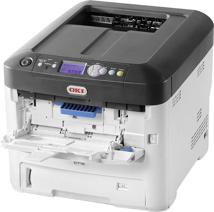 OKI C712n Farblaser Drucker A4 36 S./min 34 S./min 1200 x 600 dpi LAN