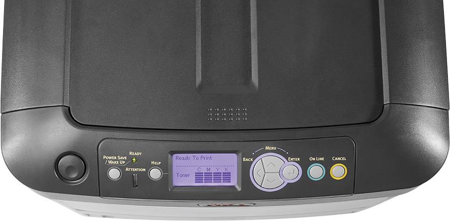 OKI C712n Farblaser Drucker A4 36 S./min 34 S./min 1200 x 600 dpi LAN