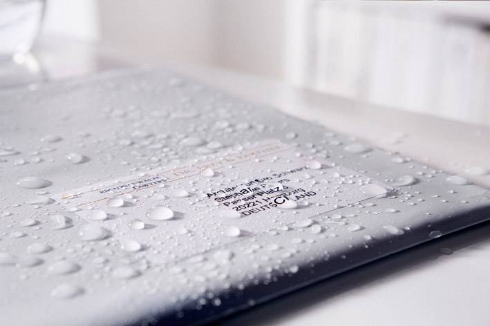 Avery-Zweckform L7996-25 Adress-Etiketten 199.6 x 143.5 mm Polyester-Folie Weiß 50 St. Permanent haftend Laserdrucker, Farblaserdrucker